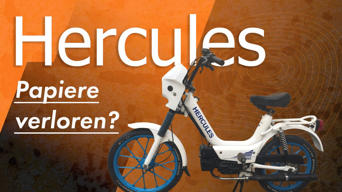 Hercules Papiere verloren – Titelbild des Leitfadens zu Ersatzpapieren, Zweitschrift und Betriebserlaubnis für Hercules-Fahrzeuge