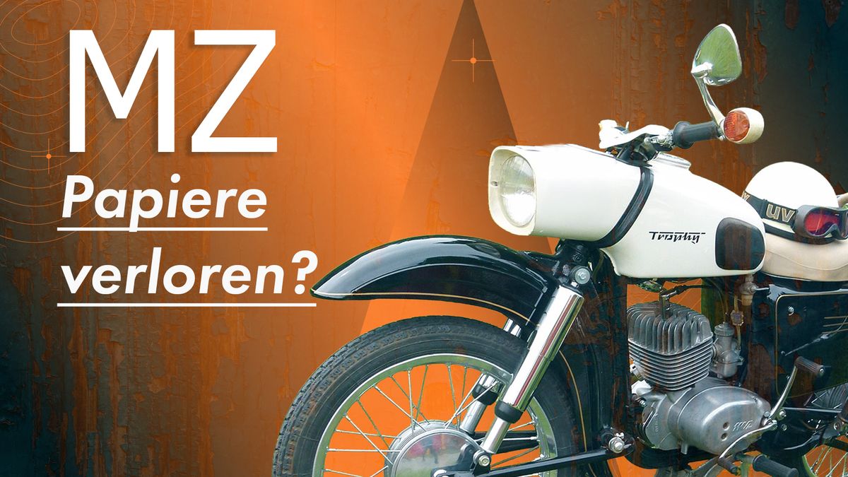 MZ Papiere verloren – Titelbild des Leitfadens zu Ersatzpapieren, Zweitschrift und Betriebserlaubnis für MZ-Fahrzeuge