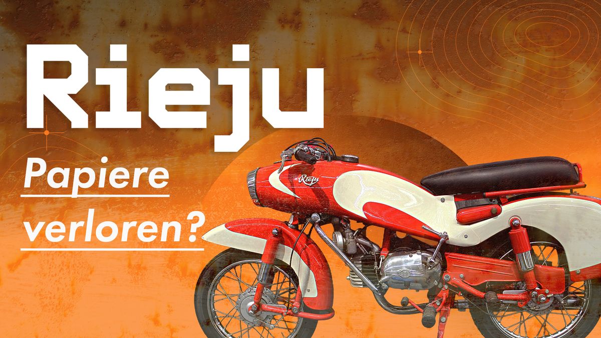 Rieju Papiere verloren – Titelbild des Leitfadens zu Ersatzpapieren, Zweitschrift und Betriebserlaubnis für Rieju-Fahrzeuge