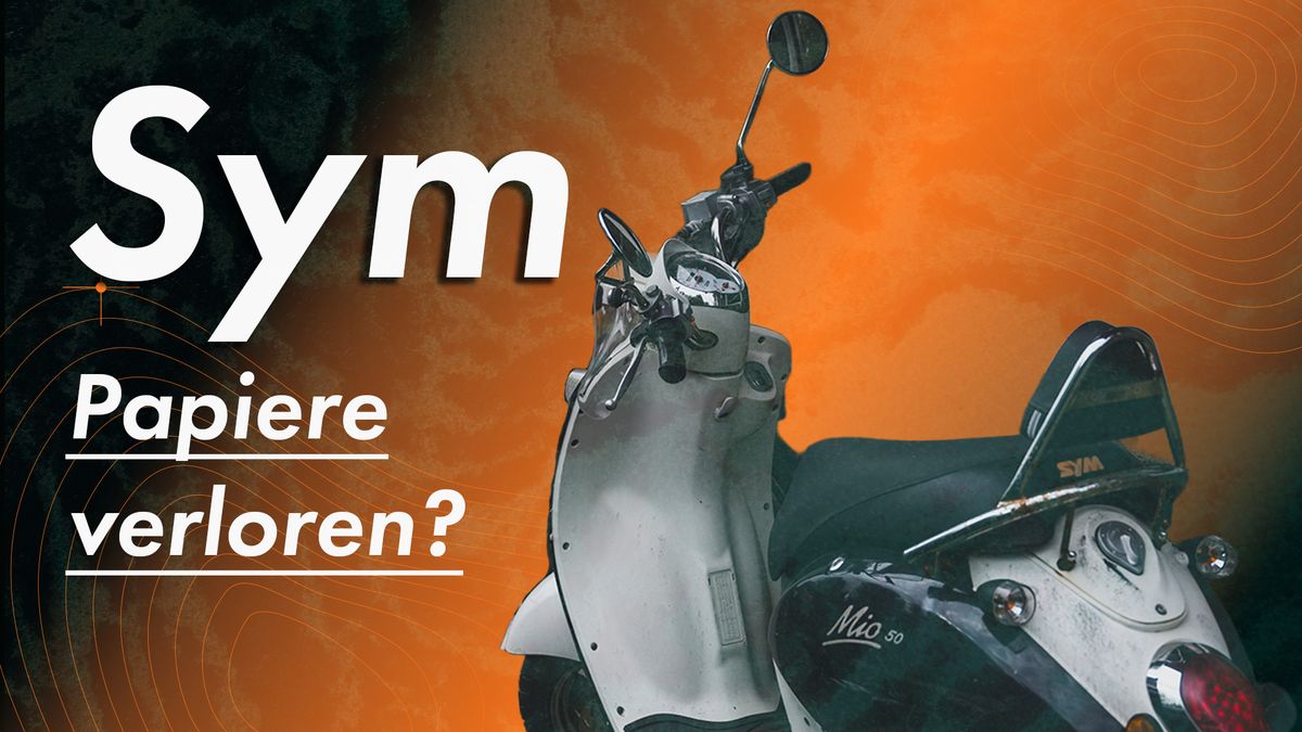 SYM Papiere verloren – Titelbild des Leitfadens zu Ersatzpapieren, Zweitschrift und Betriebserlaubnis für SYM-Fahrzeuge